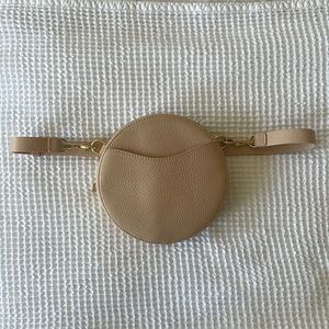 Cuyana Mini Circle Belt Bag in Blush